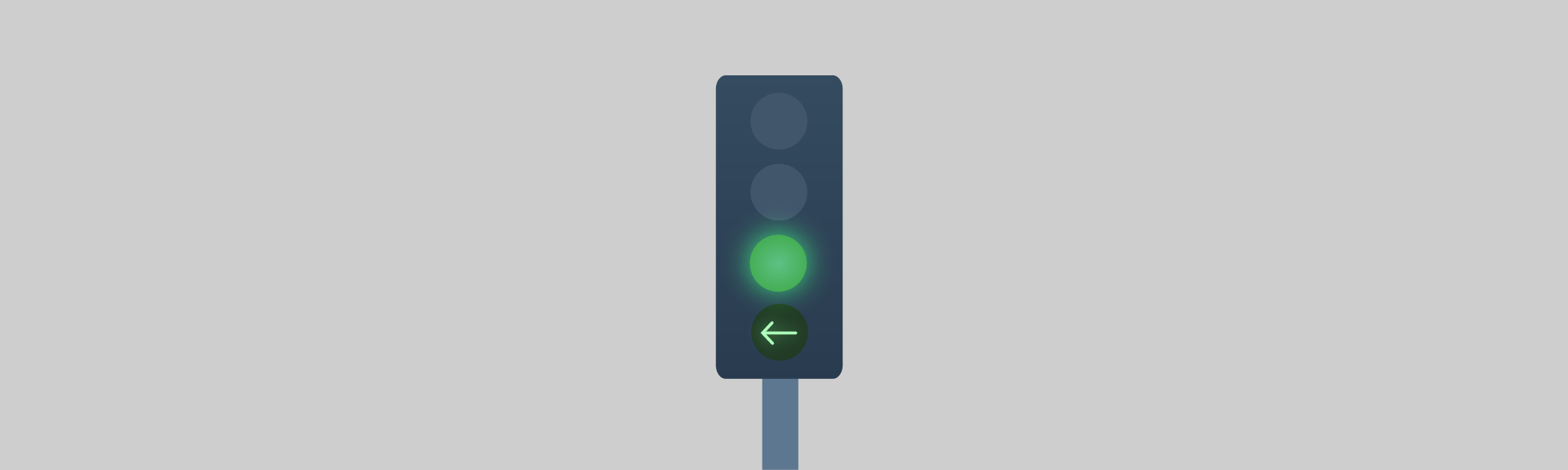 Traffic lights & pavement markings - What does this signal indicate?